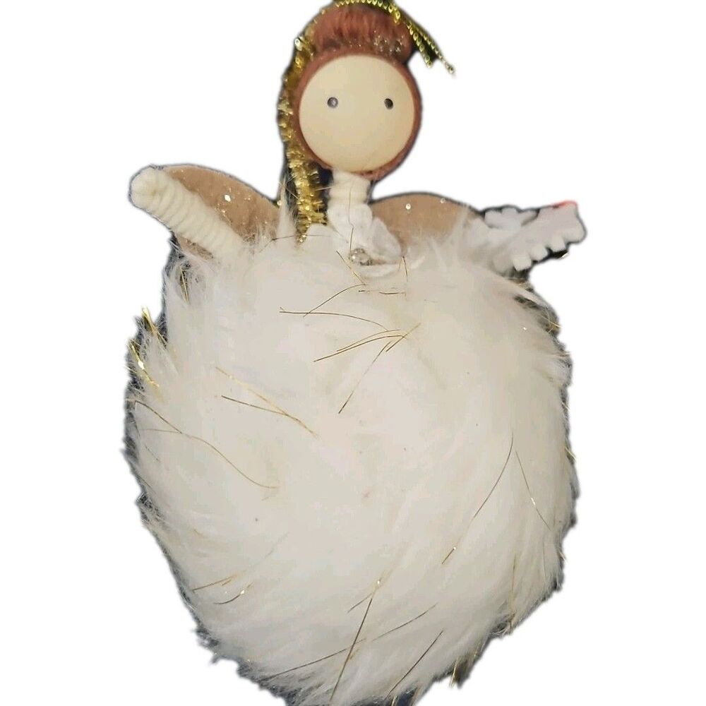Ashland Christmas NOËL Holiday Angel Ornament 5.5inches